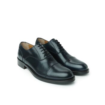 Chaussure richelieu bleue pour homme. Fabriqué en Italie. Article du fabricant BP1253 5