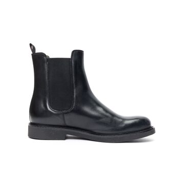 Bottines chelsea noires pour hommes. Fabriqué en Italie. Article du fabricant BP2075 1