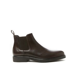 Bottines chelsea marron foncé pour hommes. Fabriqué en Italie. Article du fabricant BP2078