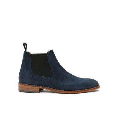 Blue chelsea boots for women. Made in Italy. Manufacturer item BP1758