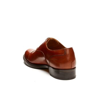 Chaussure richelieu marron beige pour homme. Fabriqué en Italie. Article du fabricant BP1252 3