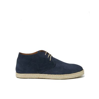 Blue ankle boots for men. Made in Italy. Manufacturer item BP5188