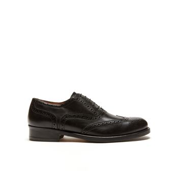 Chaussure richelieu noire pour homme. Fabriqué en Italie. Article du fabricant BP1275 1