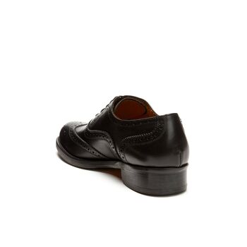 Chaussure richelieu noire pour homme. Fabriqué en Italie. Article du fabricant BP1275 3
