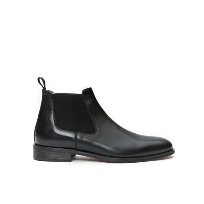 Schwarze Chelsea-Stiefel für Damen. Hergestellt in Italien. Herstellerartikel BP1797