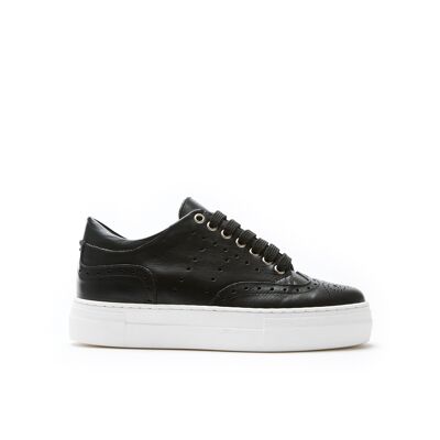 Black sneakers for women. Made in Italy. Manufacturer item BP9629