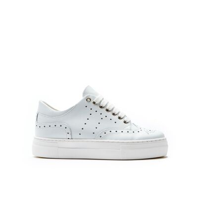 White sneakers for women. Made in Italy. Manufacturer item BP9630