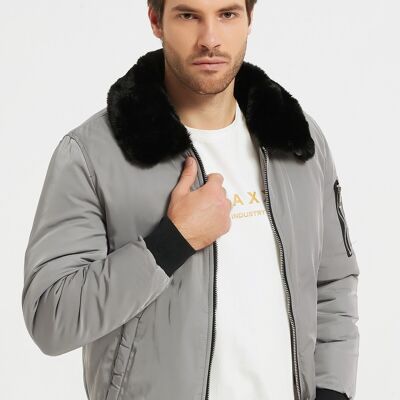 CHAQUETAS YURI GRIS CLARO