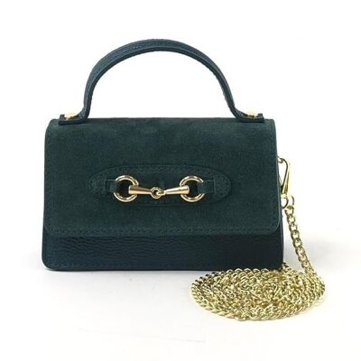 Split Leather Handbag with Chain Handle for Women B2B