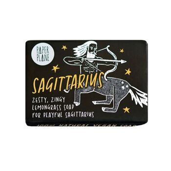Sagittarius Star Sign Zodiac Bar - Natural and Vegan Horoscope Soap 11