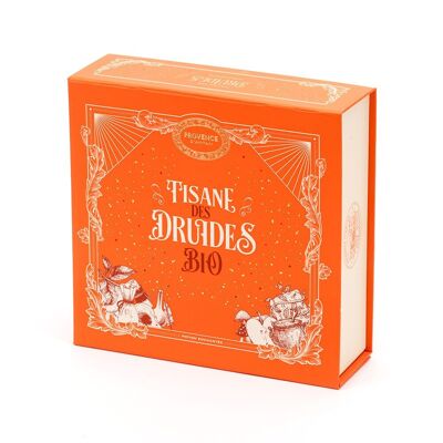 Organic Druides infusion box - Verbena, Lemon balm, Orange tree - 20 sachets