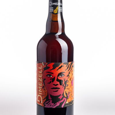 Cerveza artesanal bretona de color ámbar - ROZENN AER 75cl [American Amber Ale]