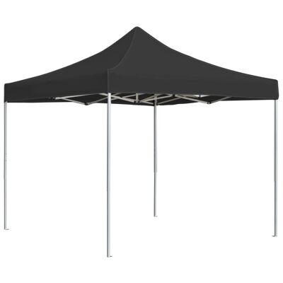 Professional Folding Party Tent Aluminum 9.8'x9.8' Anthracite