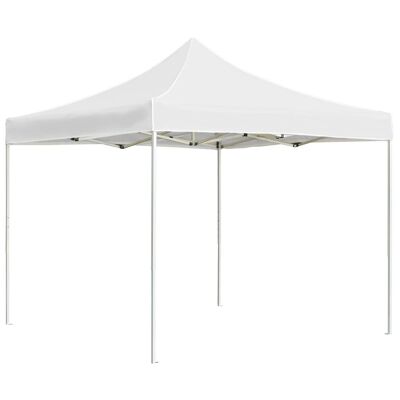 Professional Folding Party Tent Aluminum 9.8'x9.8' White