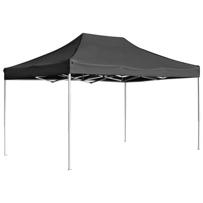 Professional Folding Party Tent Aluminum 14.8'x9.8' Anthracite