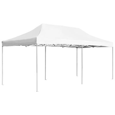 Professional Folding Party Tent Aluminum 19.7'x9.8' White