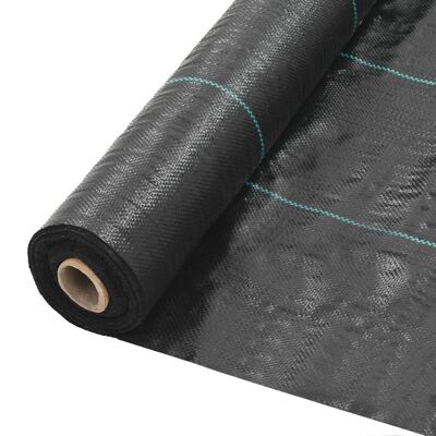Weed & Root Control Mat PP 6.6'x328.1' Black