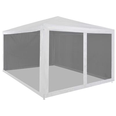 Party Tent with 4 Mesh Sidewalls 157.5"x118.1"