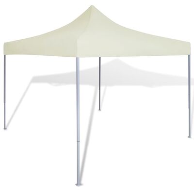 Cream Foldable Tent 9.8'x9.8'