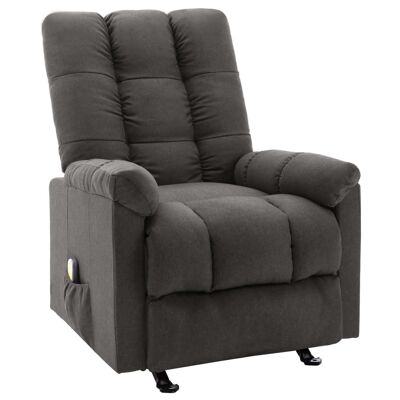 Recliner Dark Gray Fabric