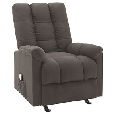 Recliner Taupe Fabric