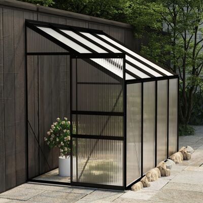 Greenhouse Anthracite Aluminum 185 ftÂ³