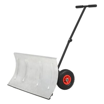 Manual Snowplough with Wheels 39.4"x17.3"