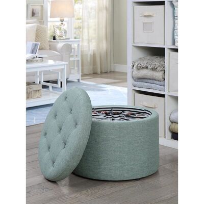 Designs4Comfort Round Shoe Ottoman