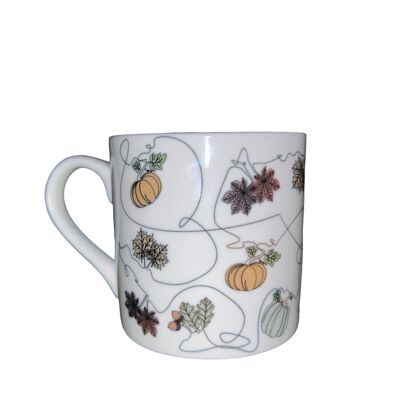 Tasse d'encre et de teinte d'automne de 350 ml