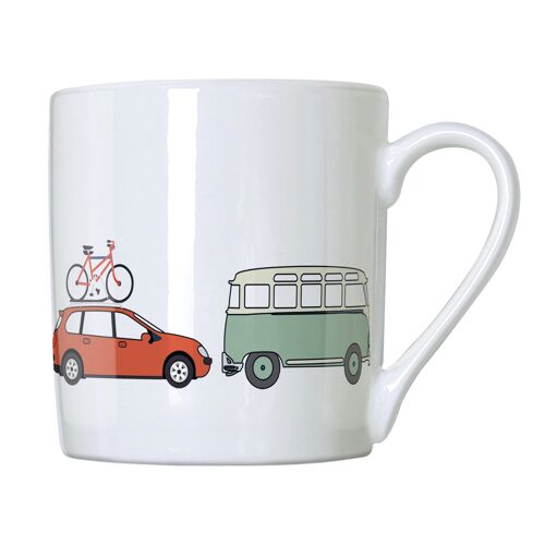 Weekend Wheels 'Adventure Home' 350ml Mug