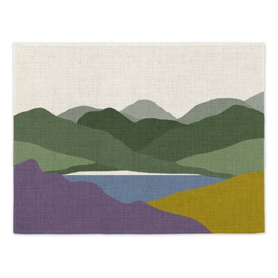 Welsh Hills Heather and Gorse Placemats (Set of Four)