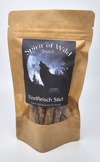 Spirit of Wild Snack Bâtonnet de Bœuf 100g 1