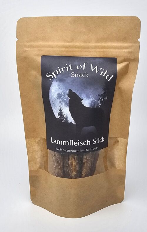 Spirit of Wild Snack Lammfleisch Stick 100g
