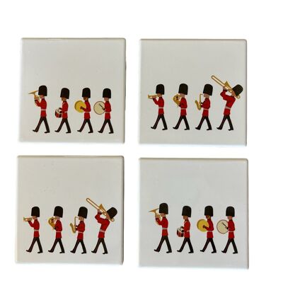 Changing of the Guard Ceramic Coasters