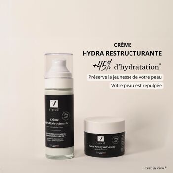 Coffret "Ma Routine Beauté par VeraciT" - Crème Repulpante, Hydratante - Gelée Nettoyante, Démaquillante Visage - 2 x 50mL - SANS PARFUM 3