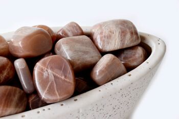 1Pc Multi Moonstone Tumbled Stones ~ Healing Tumbled Stones 10