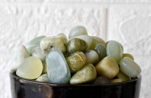 1Pc Phrenite Tumbled Stone ~ Healing Tumbled Stones