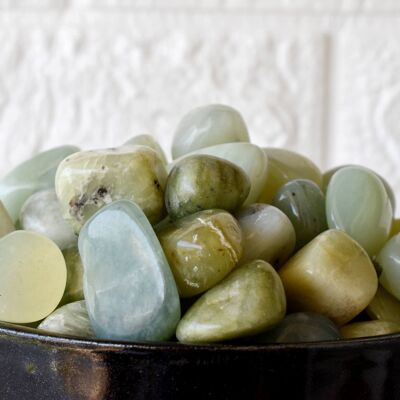 1Pc Phrenite Tumbled Stone ~ Healing Tumbled Stones