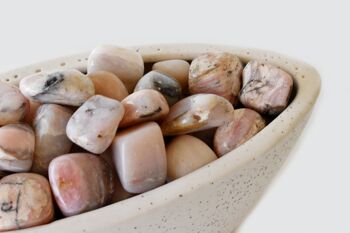 1Pc Pink Opal Tumbled Stone ~ Healing Tumbled Stones 4