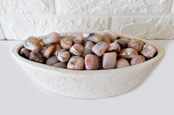 1Pc Pink Opal Tumbled Stone ~ Healing Tumbled Stones 9