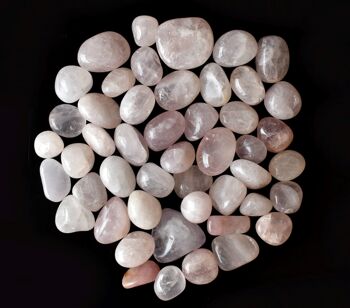 1Pc Rose Quartz Tumbled Stones ~ Healing Tumbled Stones 9