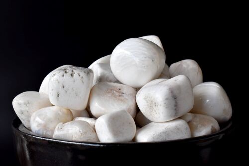 1Pc Scolecite Tumbled Stones ~ Healing Tumbled Stones