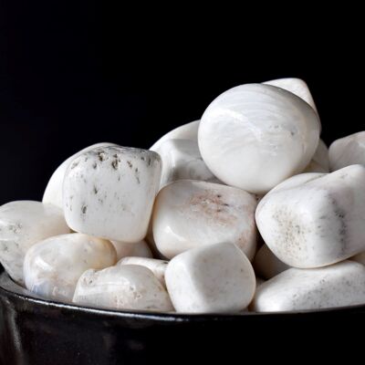 1Pc Scolecite Tumbled Stones ~ Healing Tumbled Stones