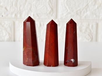 Red Jasper Tower Point (Tranquility and Sense of Grounding) 1