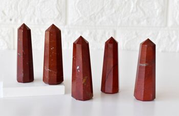 Red Jasper Tower Point (Tranquility and Sense of Grounding) 4