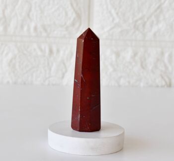 Red Jasper Tower Point (Tranquility and Sense of Grounding) 7