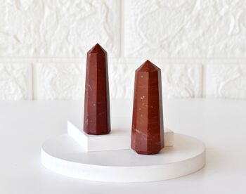 Red Jasper Tower Point (Tranquility and Sense of Grounding) 8