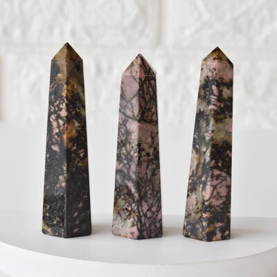 Rhodonite Tower Point (Codependency and Self-Destruction)