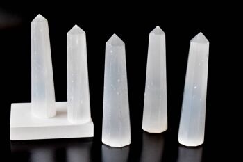 Selenite Tower Point (Insight and Flexibility) 6