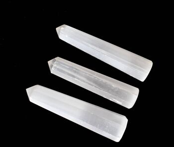 Selenite Tower Point (Insight and Flexibility) 9